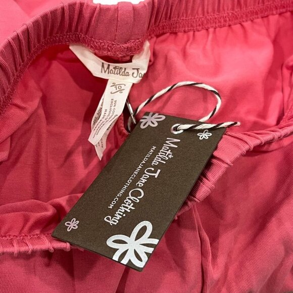 Matilda Jane Girls Coral Large Ruffle Pants Size 10 NWT - Picture 3 of 3